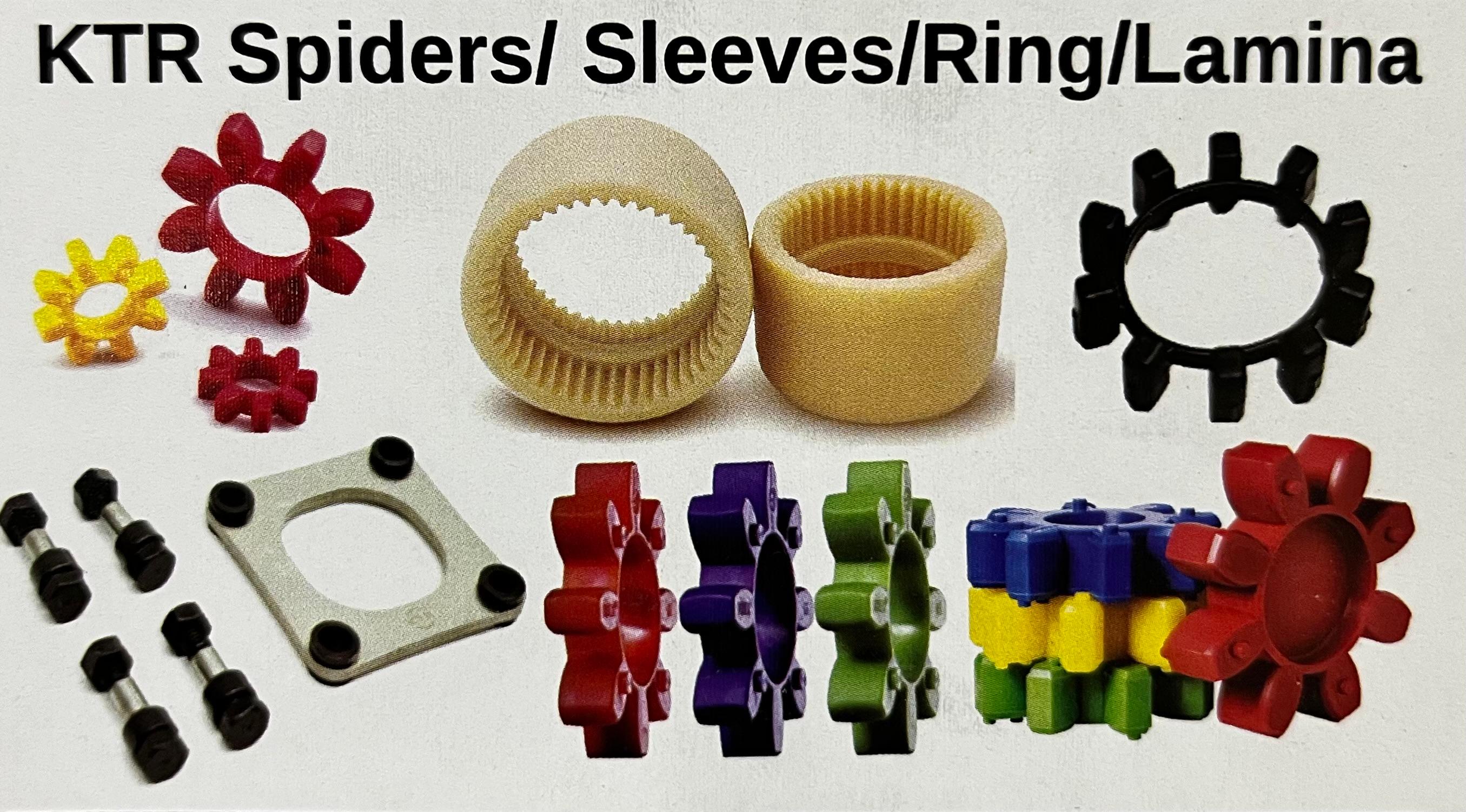 KTR Spiders / Sleeves / Ring / Lamina